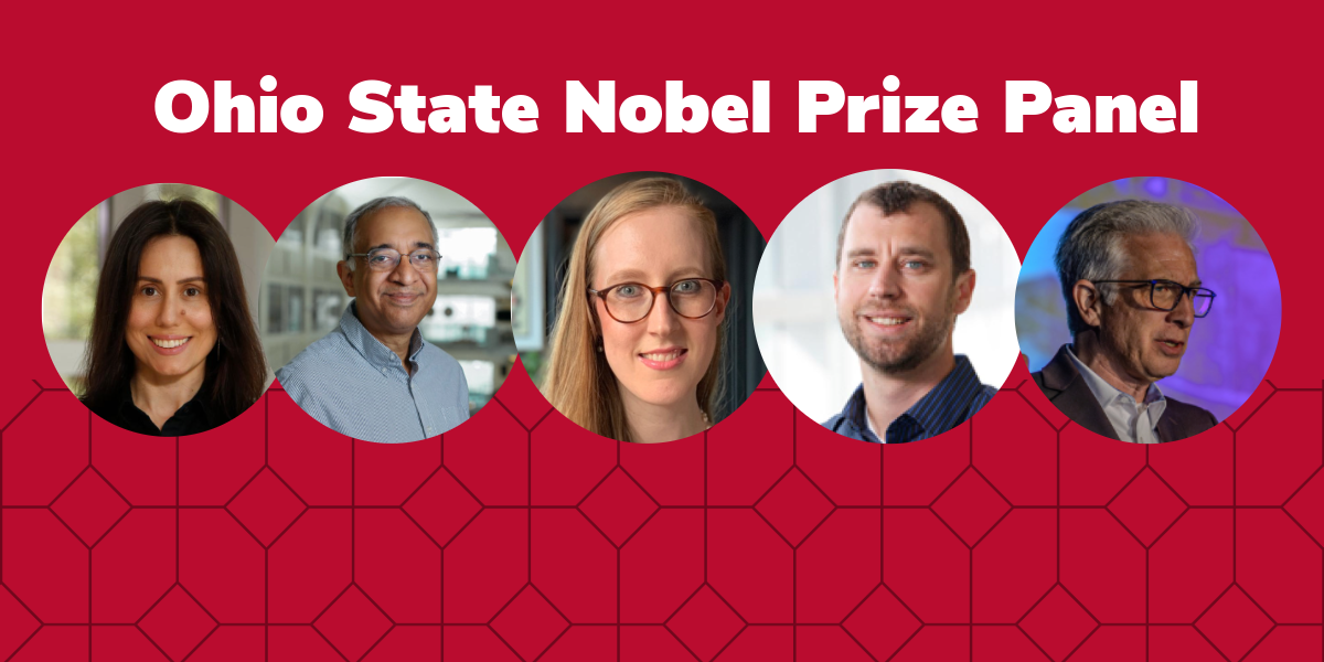 Nobel Prize Panel event with faculty