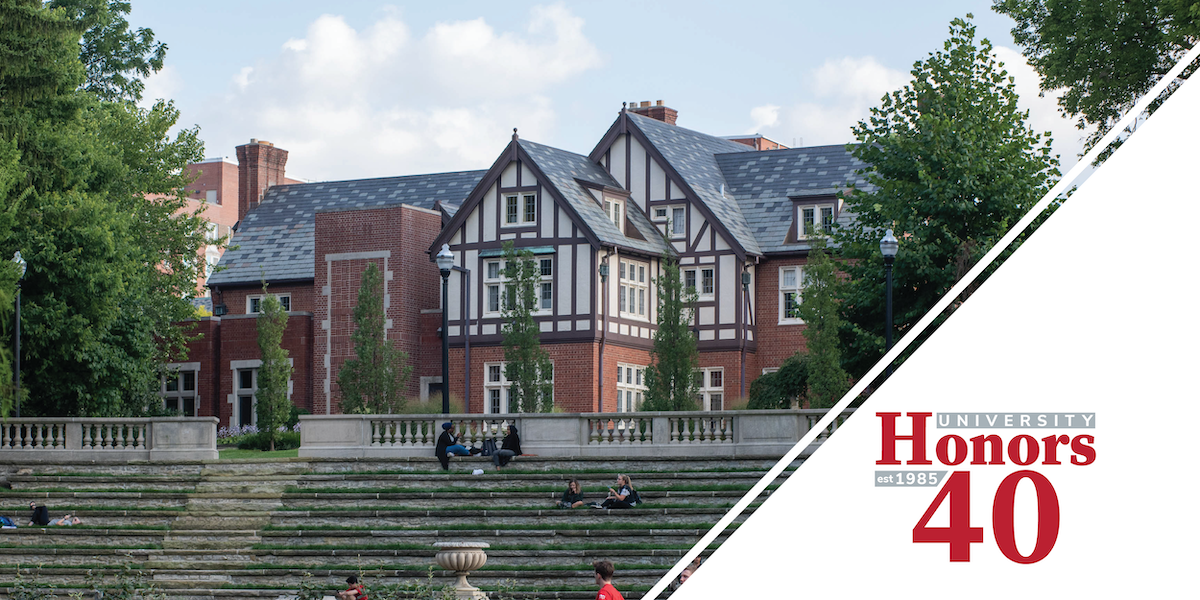 Kuhn Honors and Scholars House overlooking Mirror Lake
