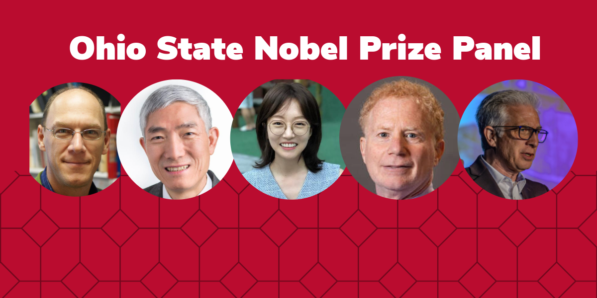 Ohio State Nobel Prize Panel 2025