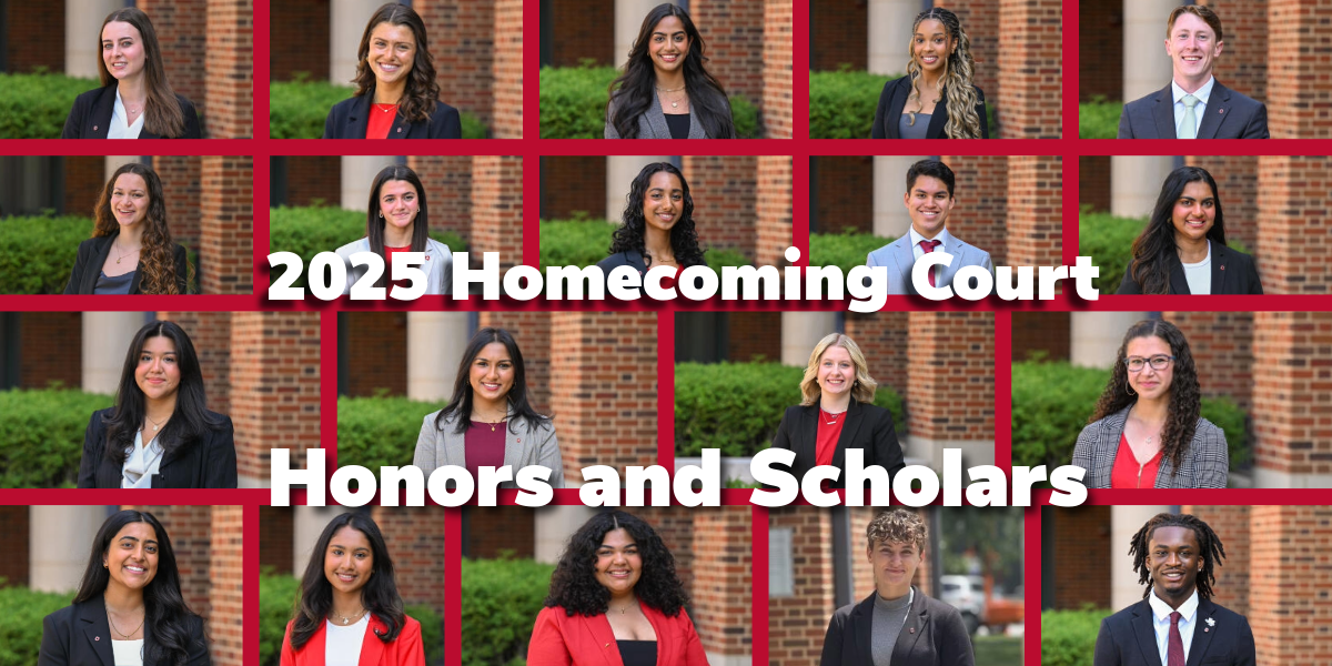 Homecoming 2025 Honors and Scholars