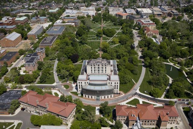 The Oval on The Ohio State University’s Columbus campus