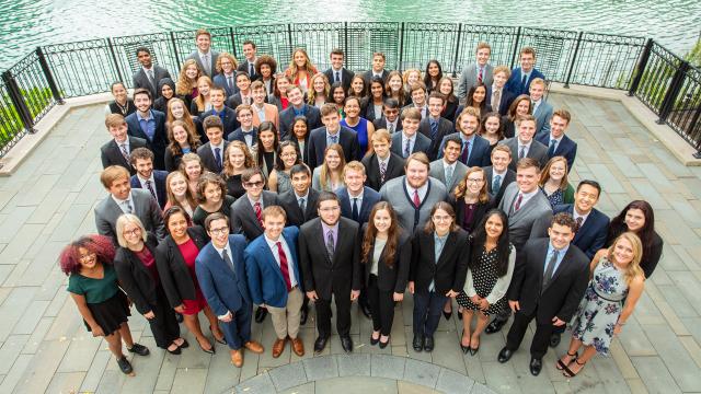 Group of Ohio State students