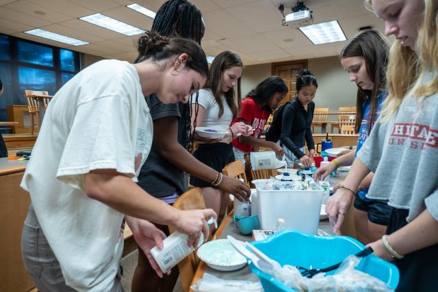 Biological Sciences Scholars slime night
