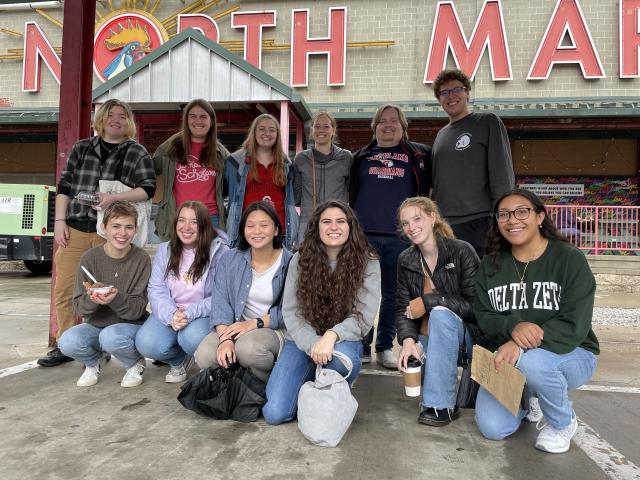 Humanities Scholars visit the North Market in downtown Columbus