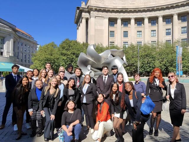 Law and Society Scholars in Washington, DC during their annual visit