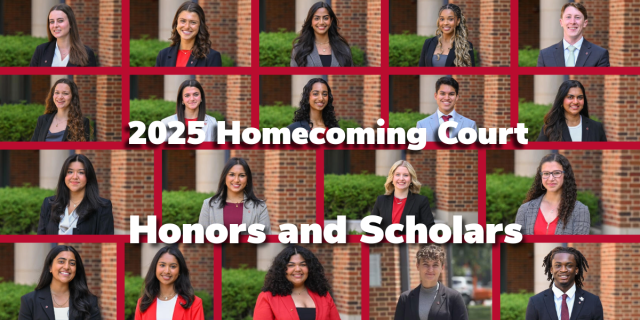 Homecoming 2025 Honors and Scholars