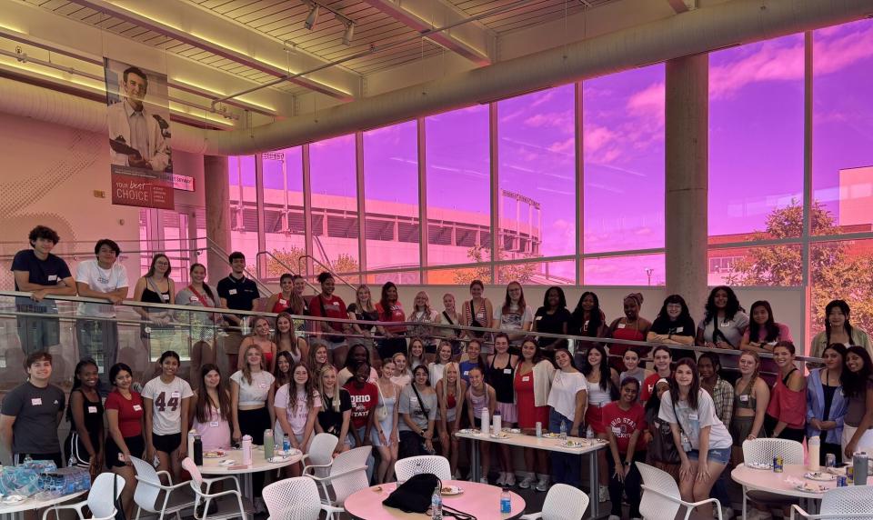 ACES Scholars overlooking Ohio Stadium