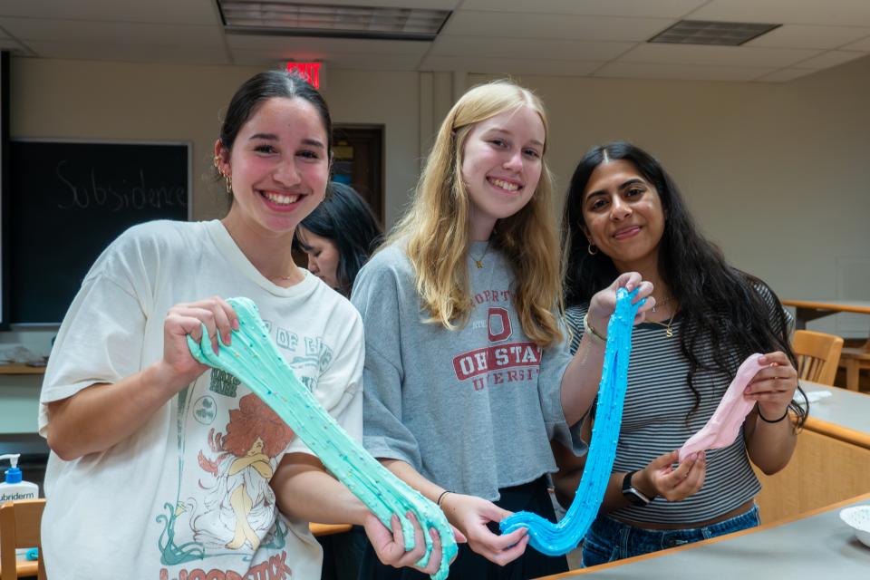 Biological Sciences Scholars slime night