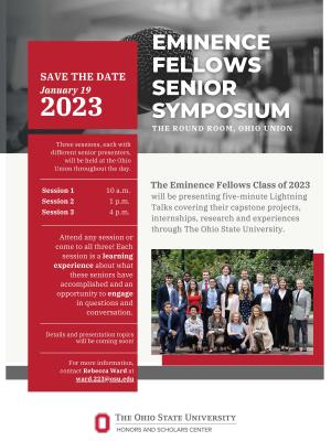 2023 Eminence Senior Symposium Save the Date