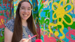 Talia Sukienik painting 